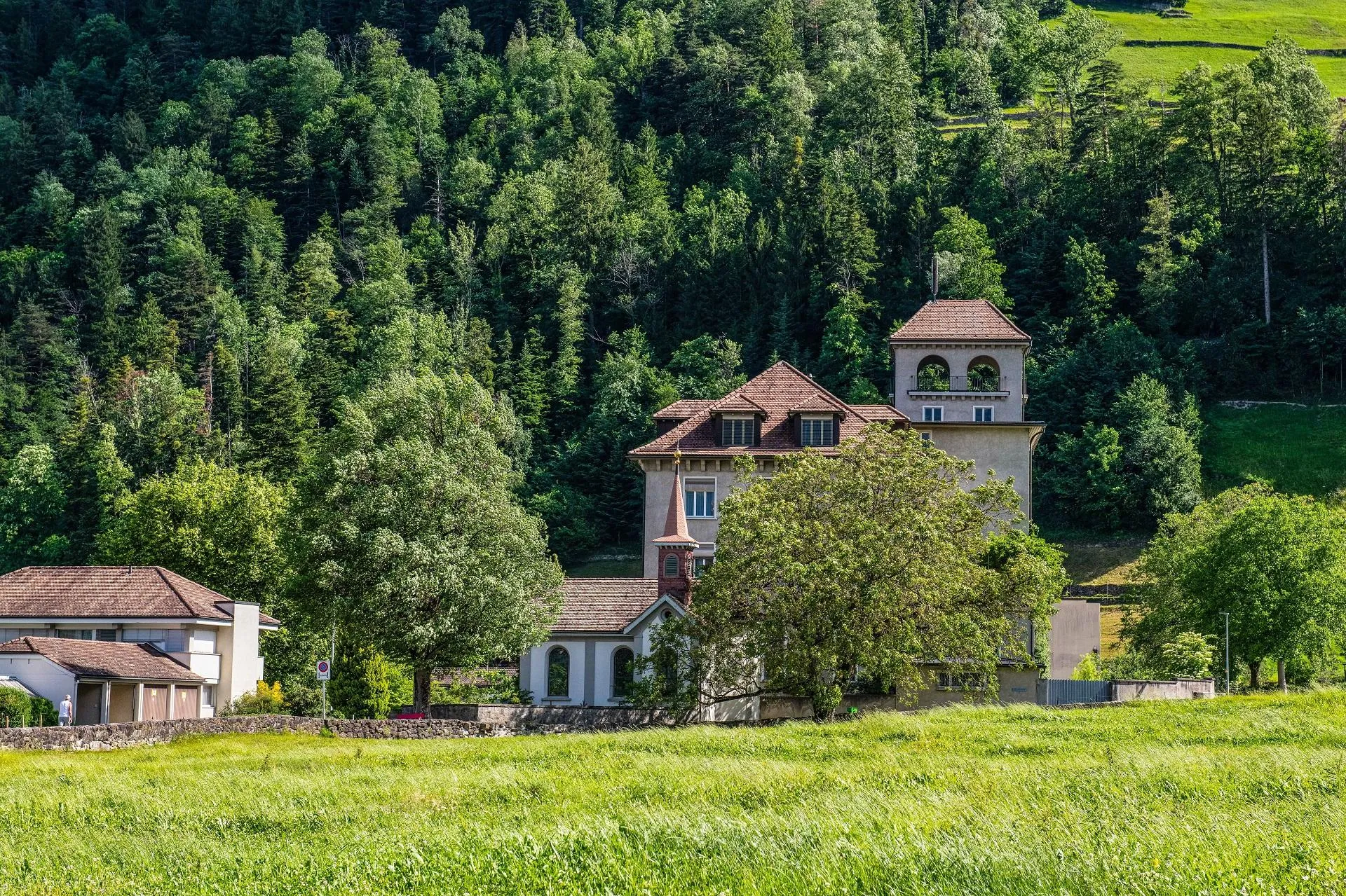 Aussenbereich des Campus St. Josef