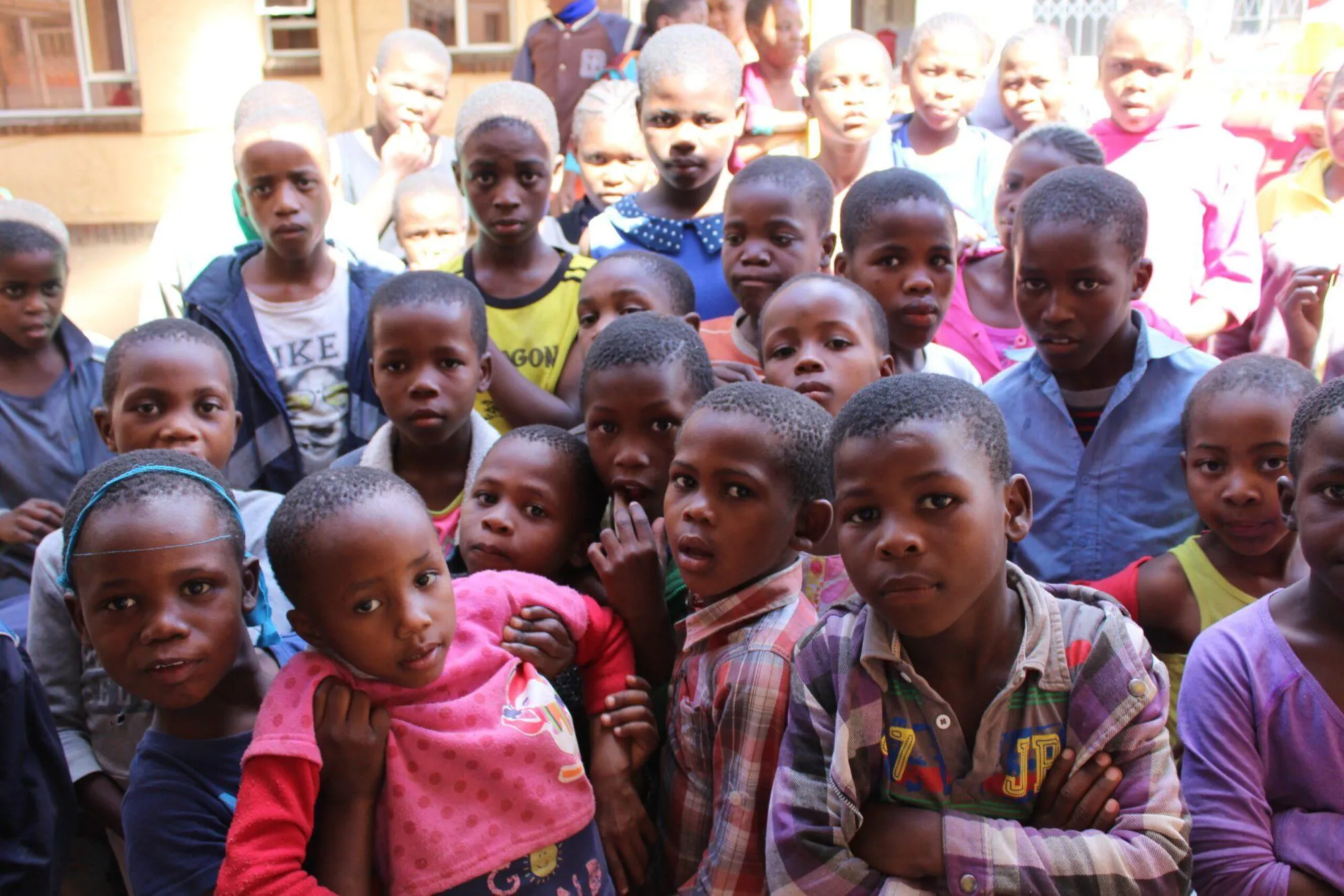 Kinder im Thembelihle Home