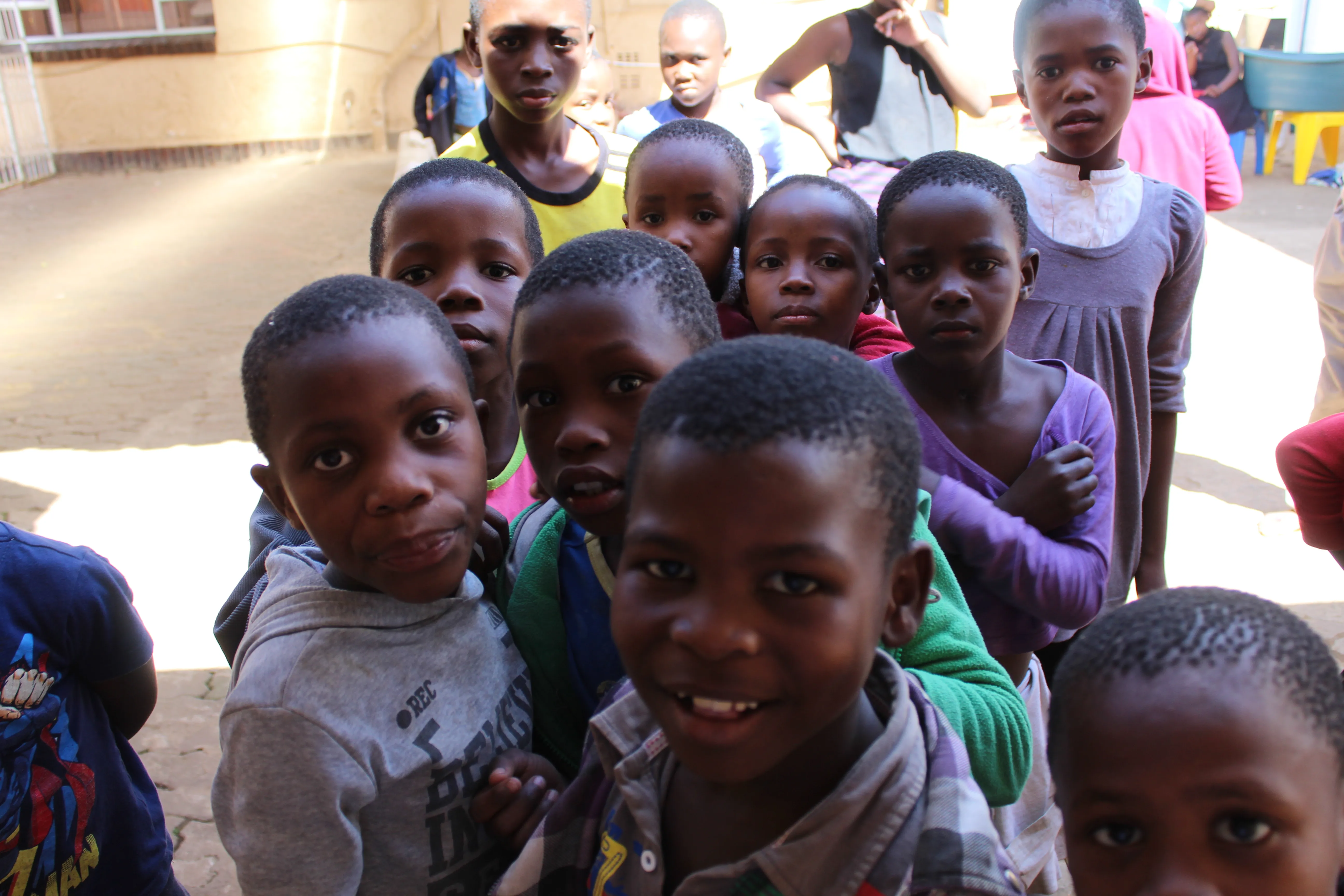Kinder im Thembelihle Home in Mthatha