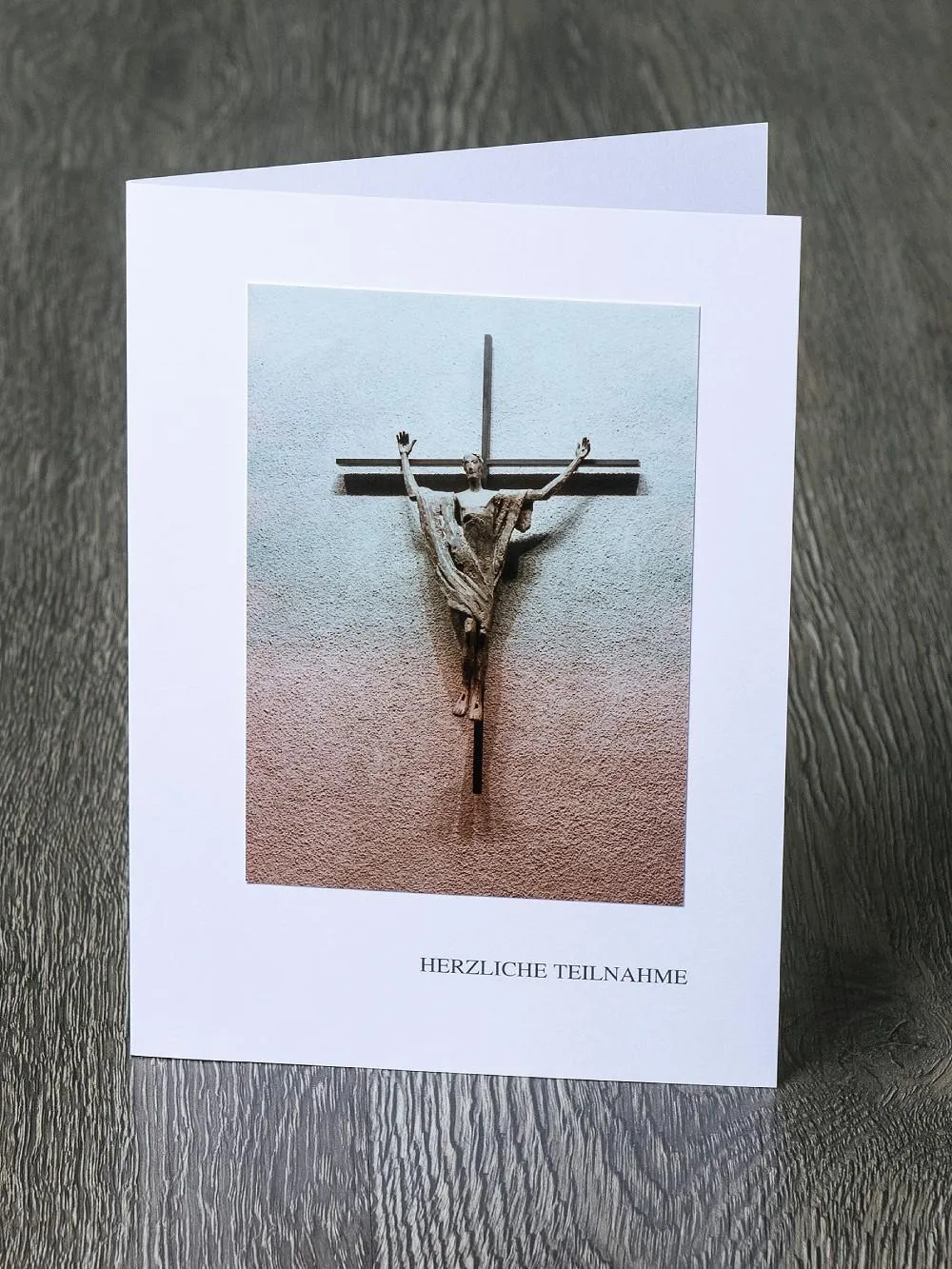 Messbundkarte 21 «Jesus am Kreuz Brig»