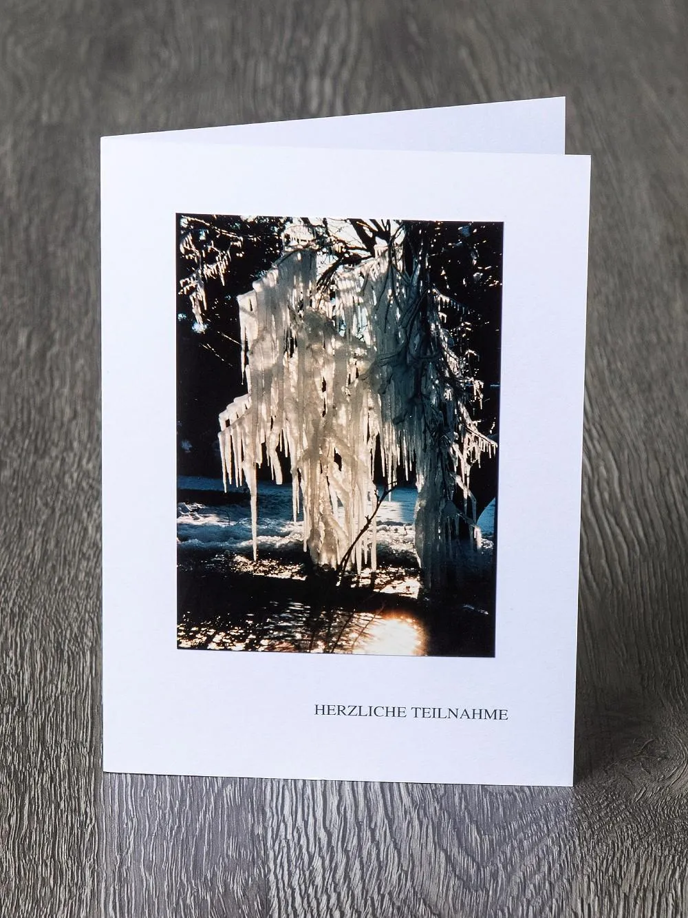 Messbundkarte 3 «Eiszapfen am Baum»